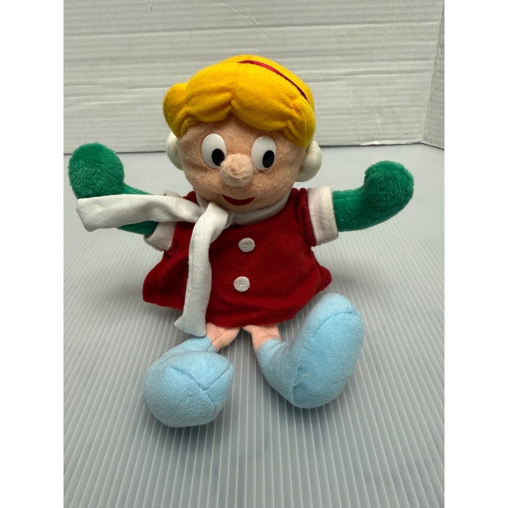 Stuffins Clarice Plush Toy Unisex Small Red Excellent 1999 Rudolph Reindeer